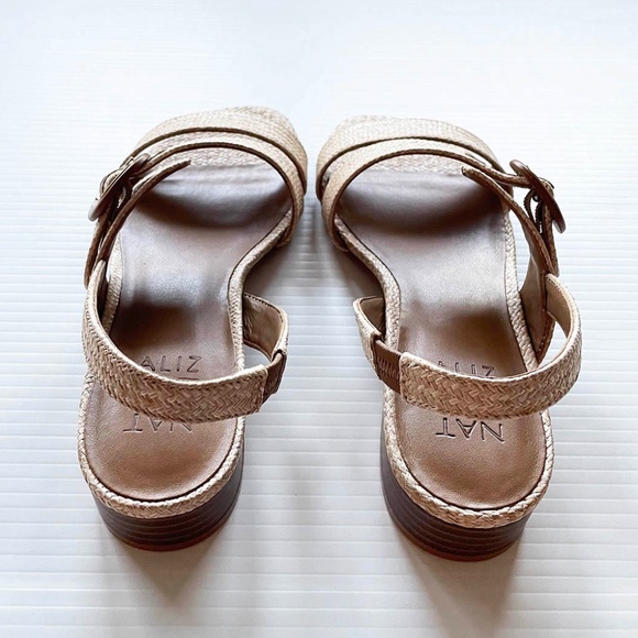 Naturalizer Meesha Sandal in Raffia in 7.5 - Picture 3 of 4